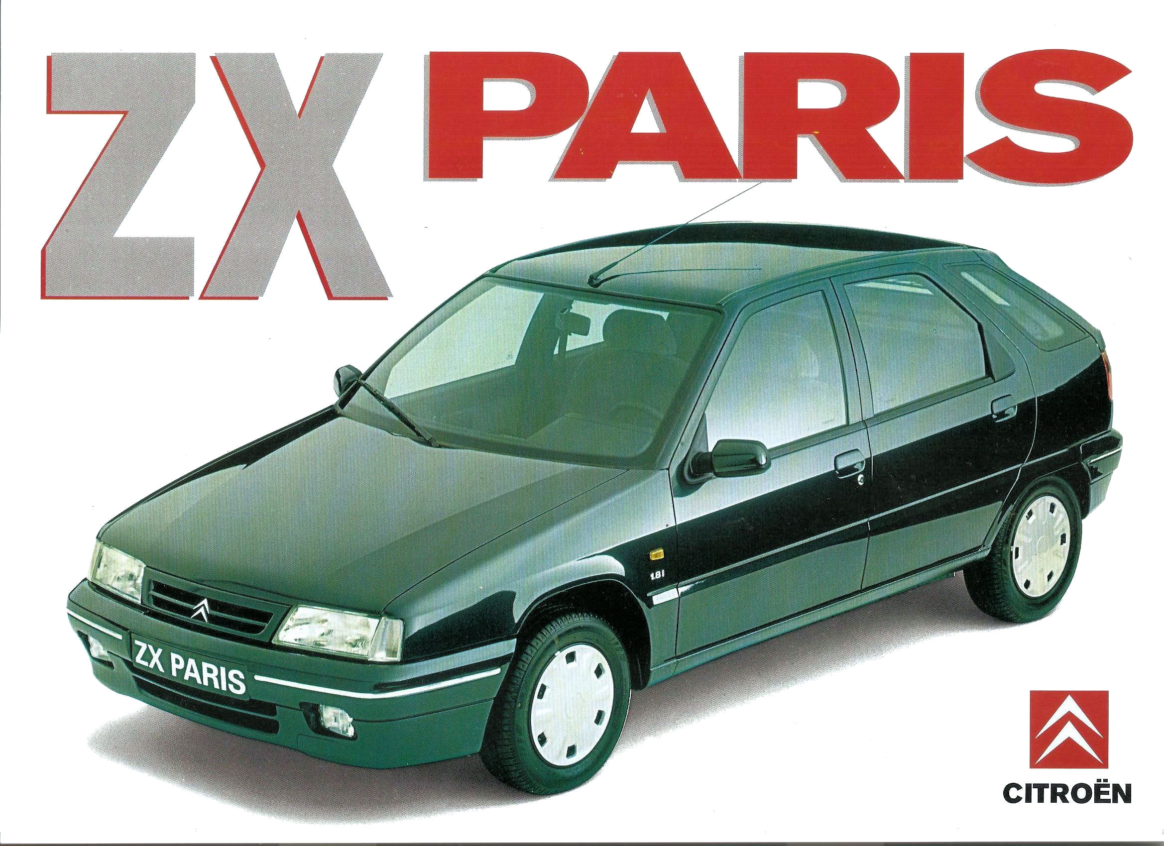 Citroen XM & ZX brochure